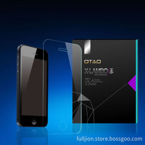 9H 0.2mm 0.33mm color tempered glass screen protector for iPhone 5/5C/5S